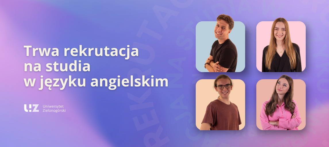 Trwa rekrutacja na studia prowadzone w języku angielskim