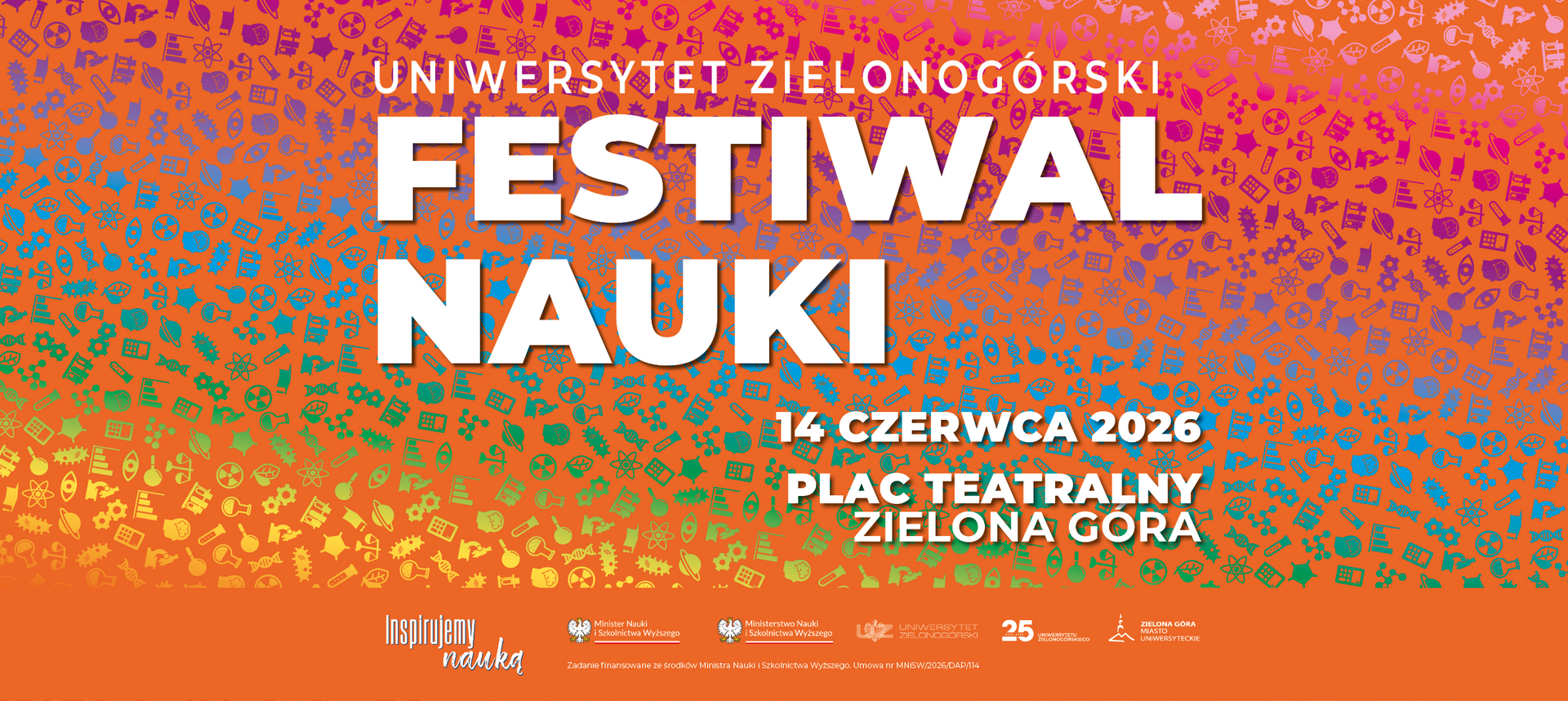 Festiwal Nauki – świętujemy 25 urodziny UZ!